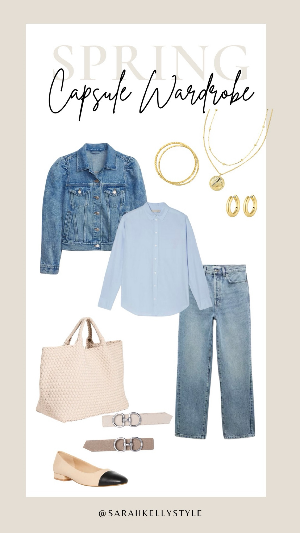Spring capsule wardrobe 

#LTKover40 #LTKstyletip #LTKSeasonal