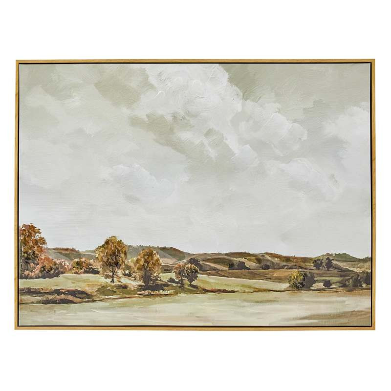Framed Landscape Canvas Wall Art, 40x30 | At Home