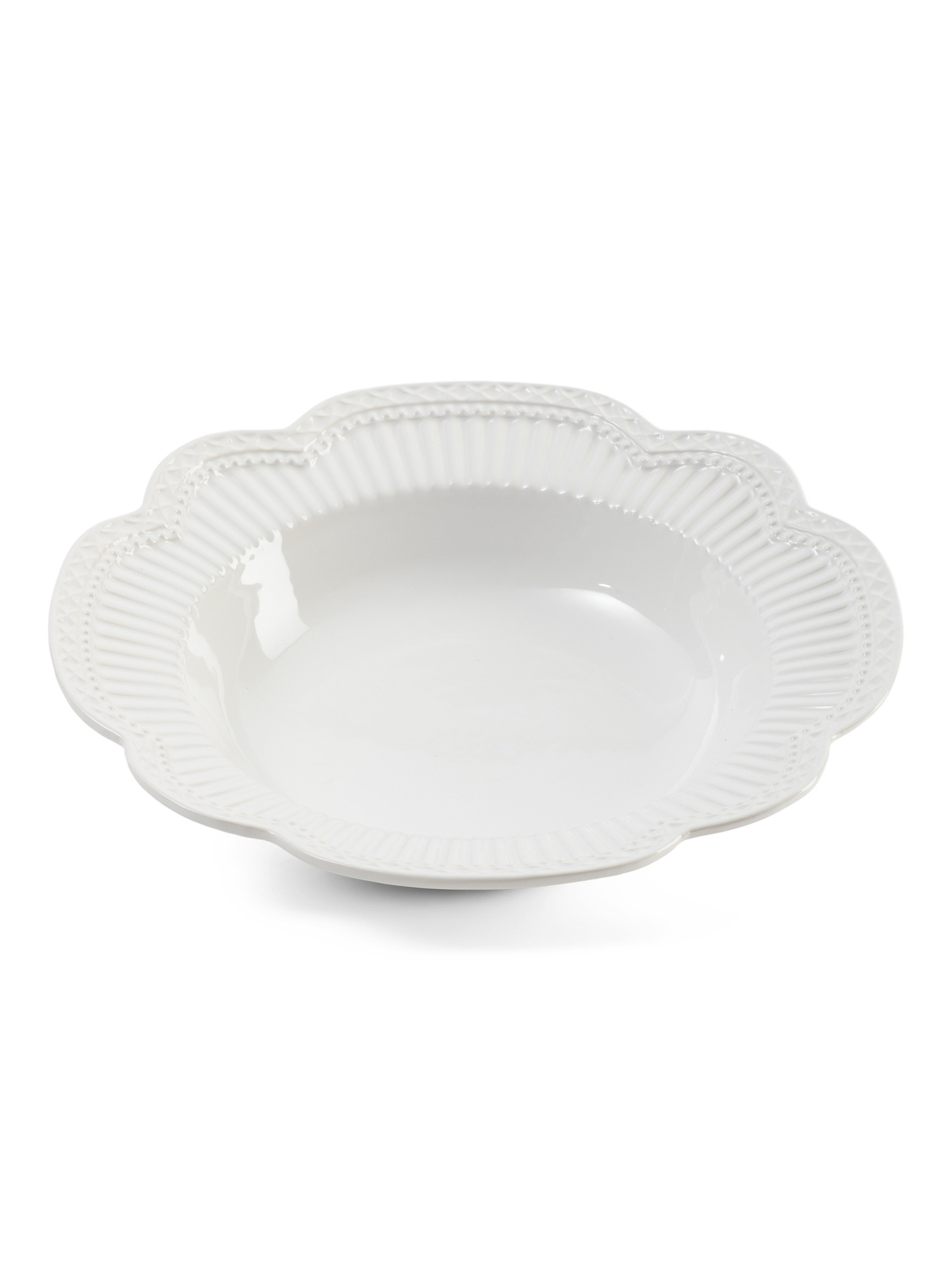 Made In Portugal 15in Large Ceramic Salad Bowl | TJ Maxx