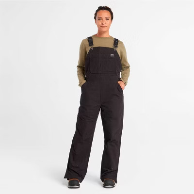 Timberland PRO Women's Gritman Insulated Bib Overall, Black, X Small Tall | Target