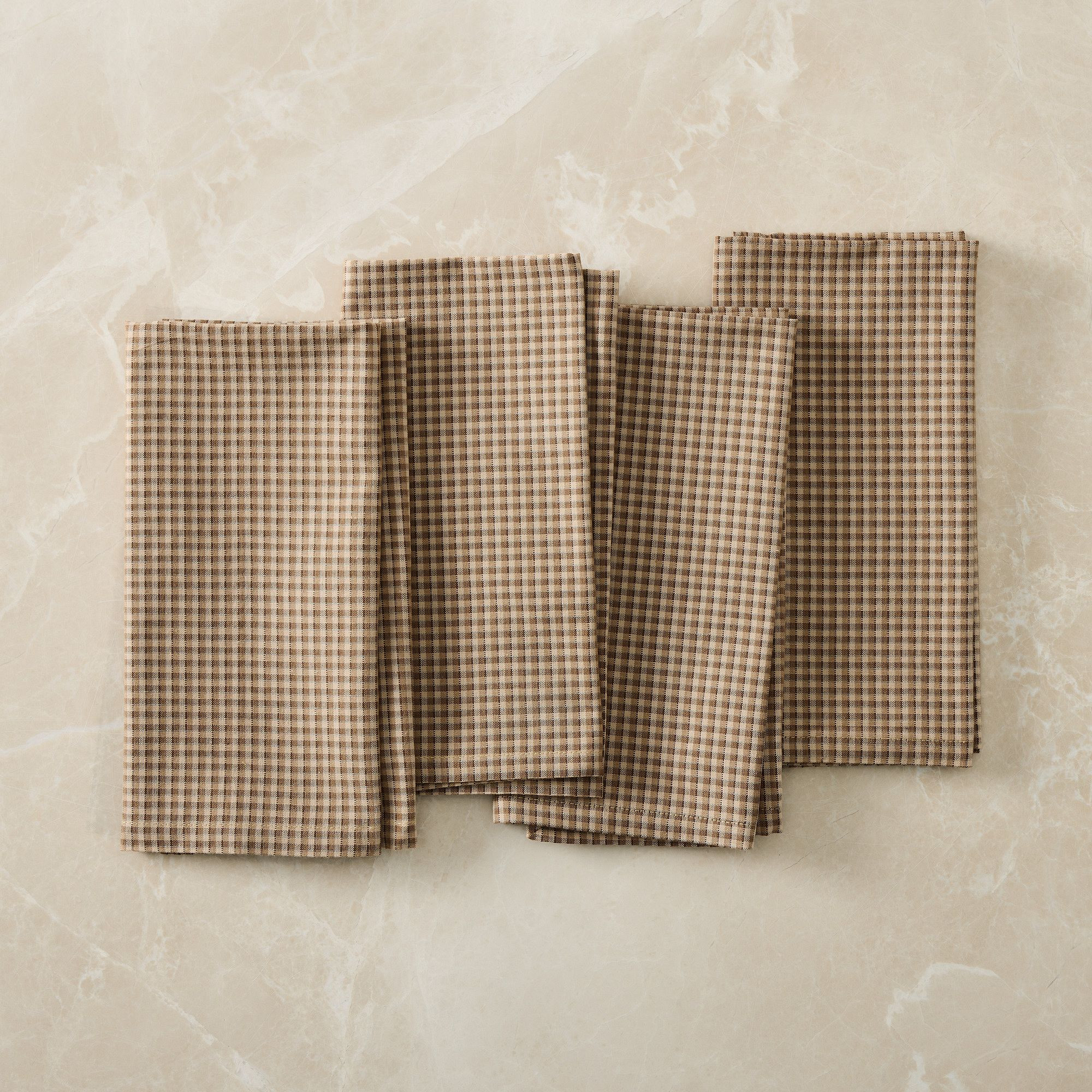 Gingham Cotton Napkin Sets | West Elm (US)