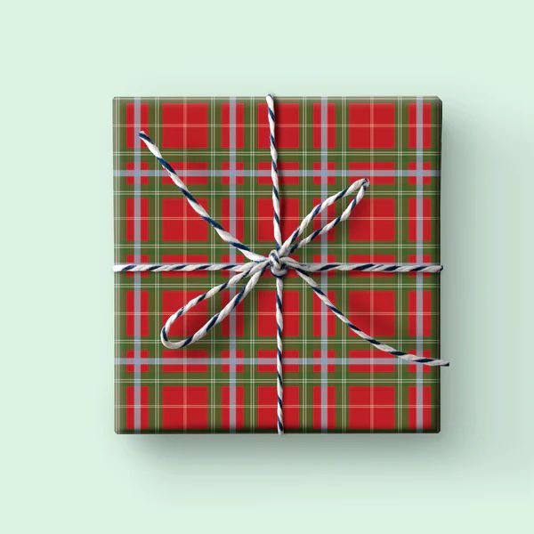 Dondolo x Joy Creative Shop Plaid Gift Wrap | Joy Creative Shop