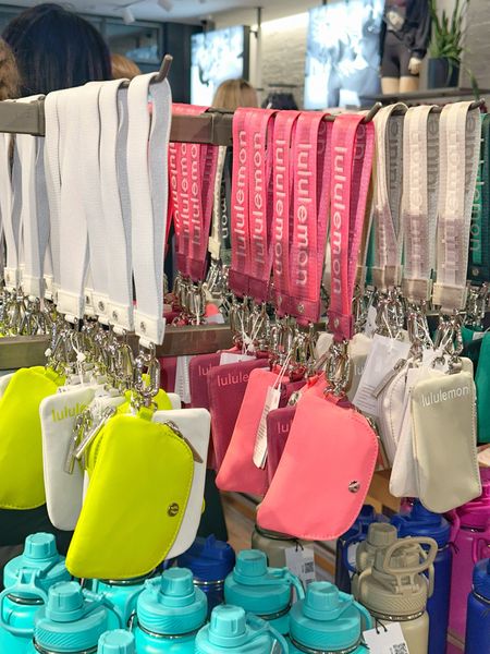 What do we think of these Lululemon keychains, wristlets, and card pouches? 