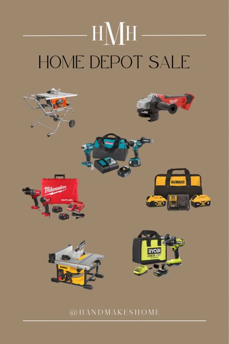 Major deals on tools from Home Depot! 

#LTKhome #LTKsalealert #LTKHoliday