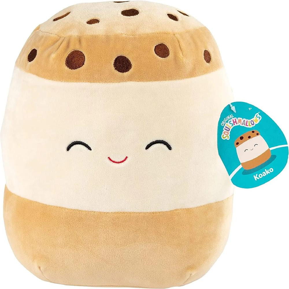 Squishmallows 10"" Koako The Ice Cream Sandwich - Official Kellytoy New 2023 Plush Stuffed Animal Brown | Oriental Trading Company