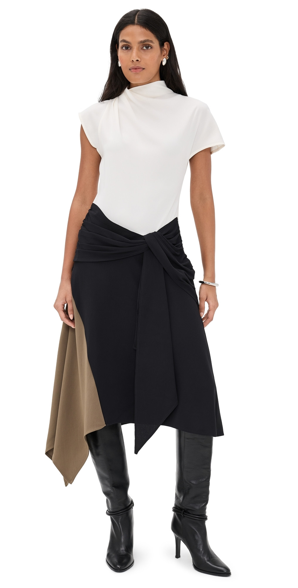 STAUD Davina Dress Black multi 0 | Shopbop