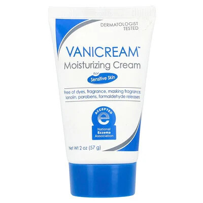 Vanicream, Moisturizing Cream, For Sensitive Skin, Fragrance Free, 2 oz (57 g) | iHerb