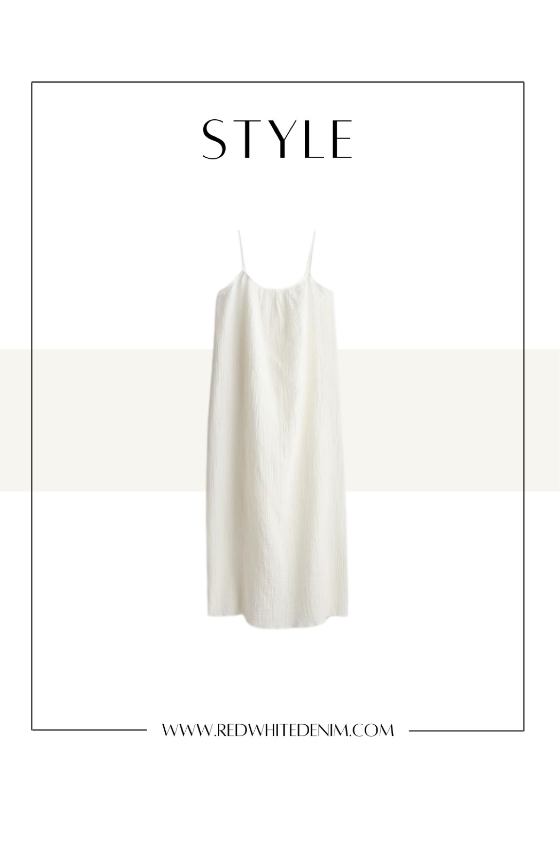 Muslin Summer Beach Dress Tie Back.

For is TTS - you could go off one side because the straps are adjustable and can be tired of variety of ways.