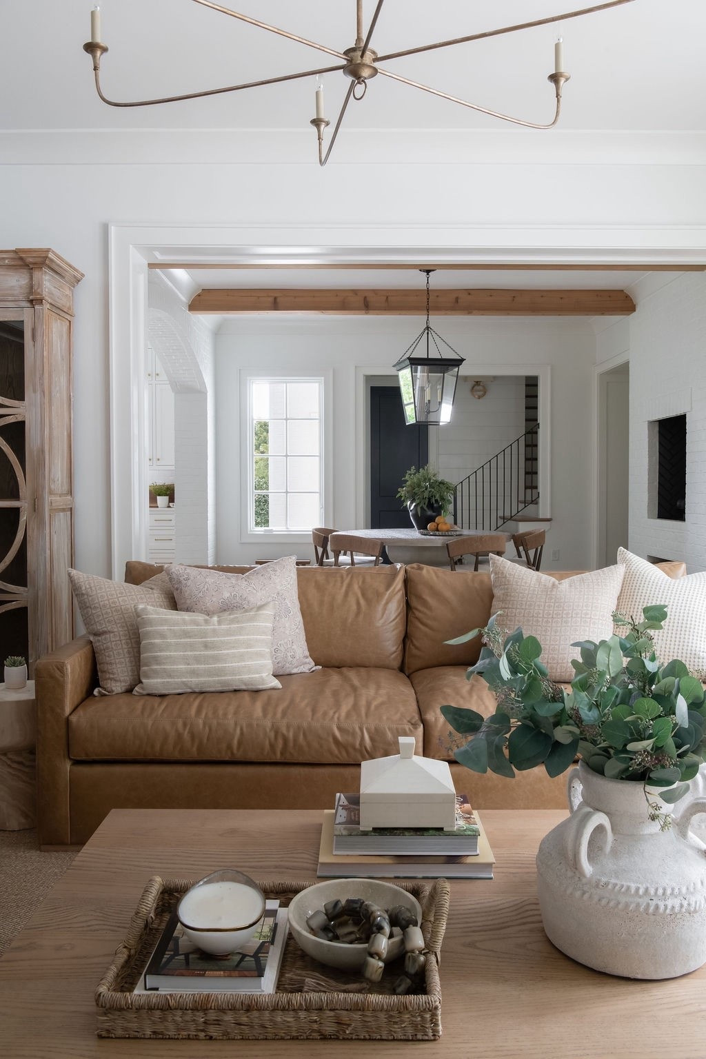 Did you know we offer leather at @the.sofa.shoppe ? I love this yummy tobacco color leather. It’s durable, comfortable, and gets better and better with time. ❤️

#LTKHome