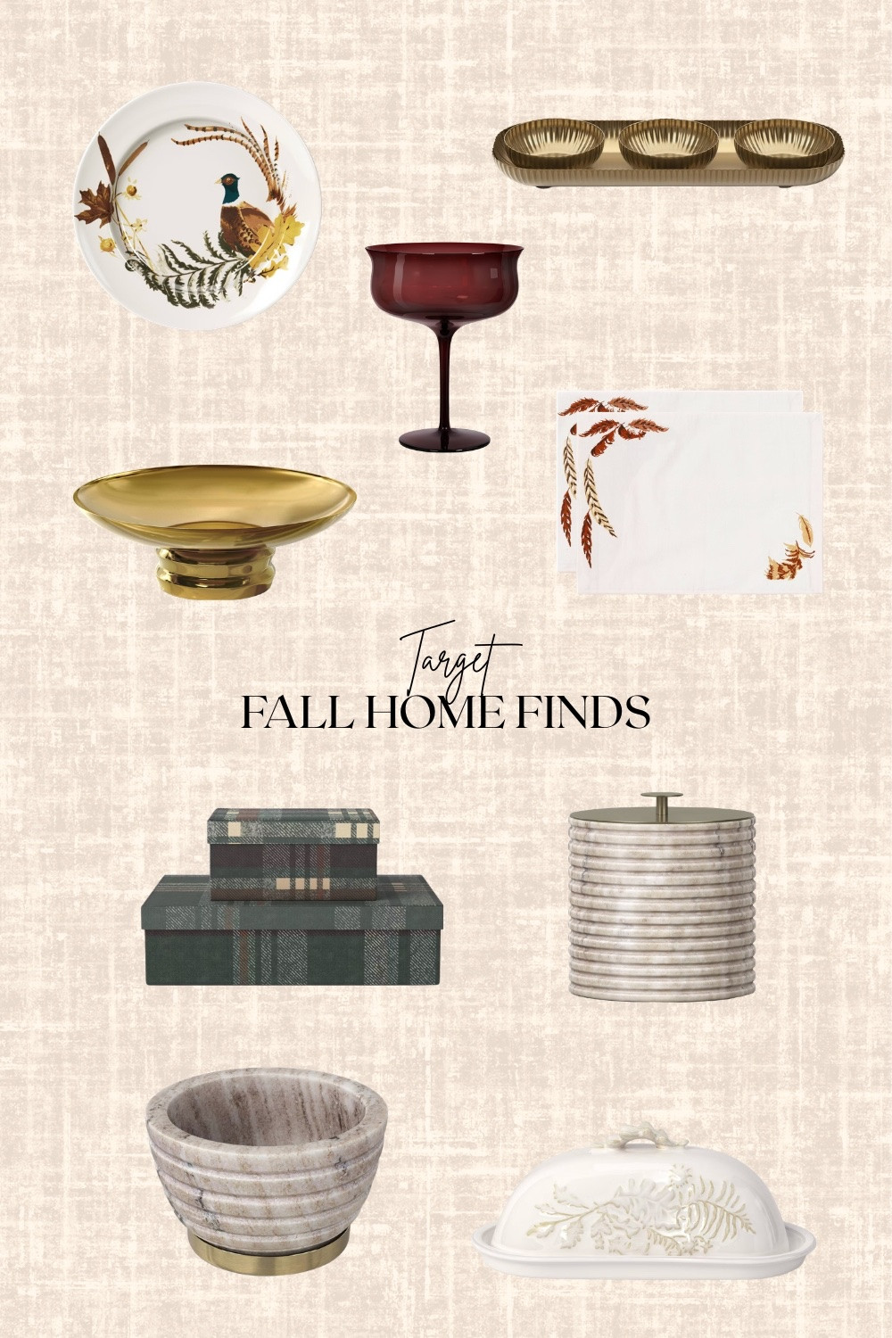 Target Fall Home Finds!

Bowl, glass, boxes, plates, placemats, ice bucket

#LTKhome #LTKsale
