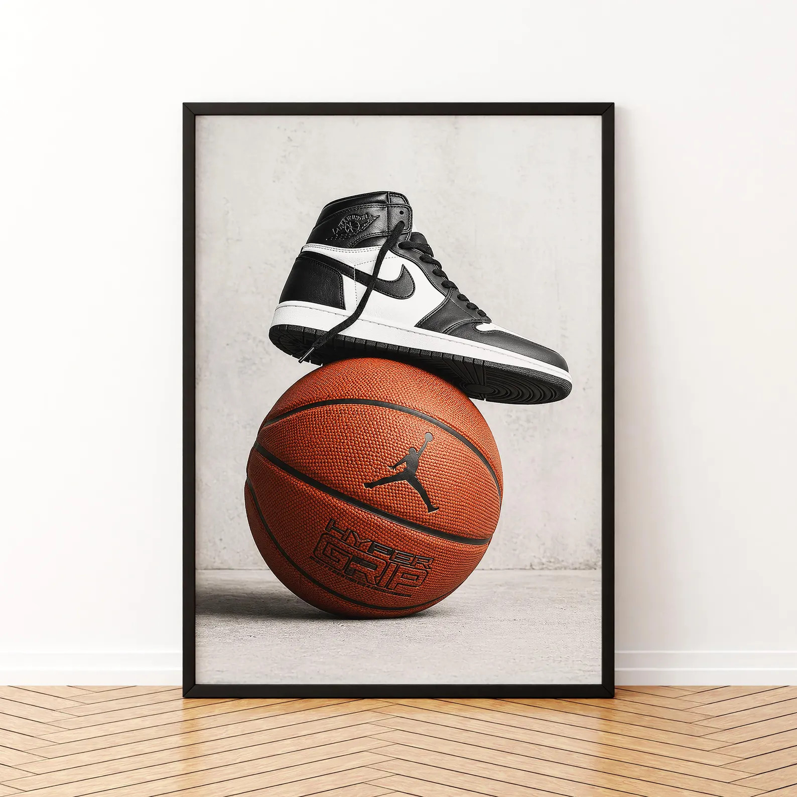 Basketball Sneaker Wall Art Minimal Poster Aesthetic Sports Canvas Print Teen Room Decor | Etsy (Global)