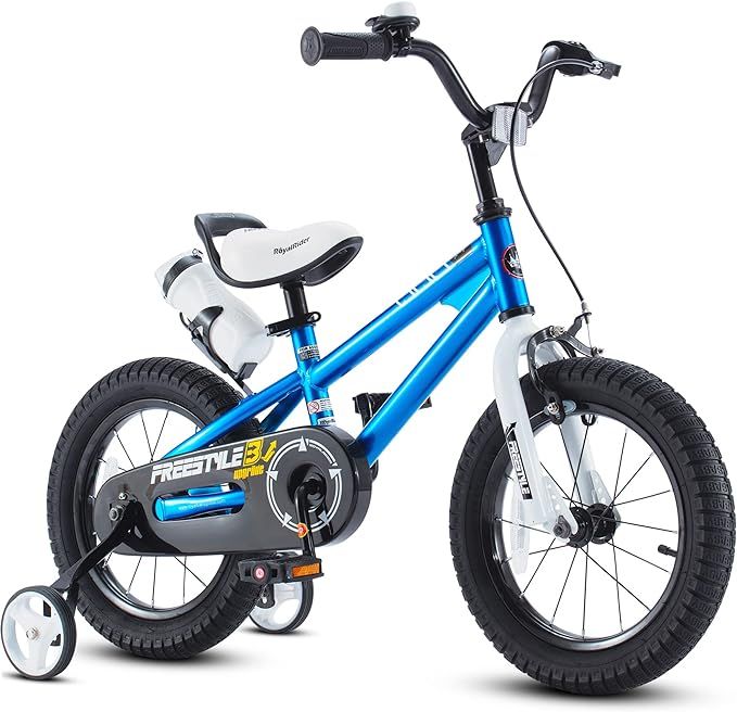 Royalbaby Freestyle Kids Bike 12 14 16 18 Inch Bicycle for Boys Girls Ages 3-10 Years, Multiple C... | Amazon (US)