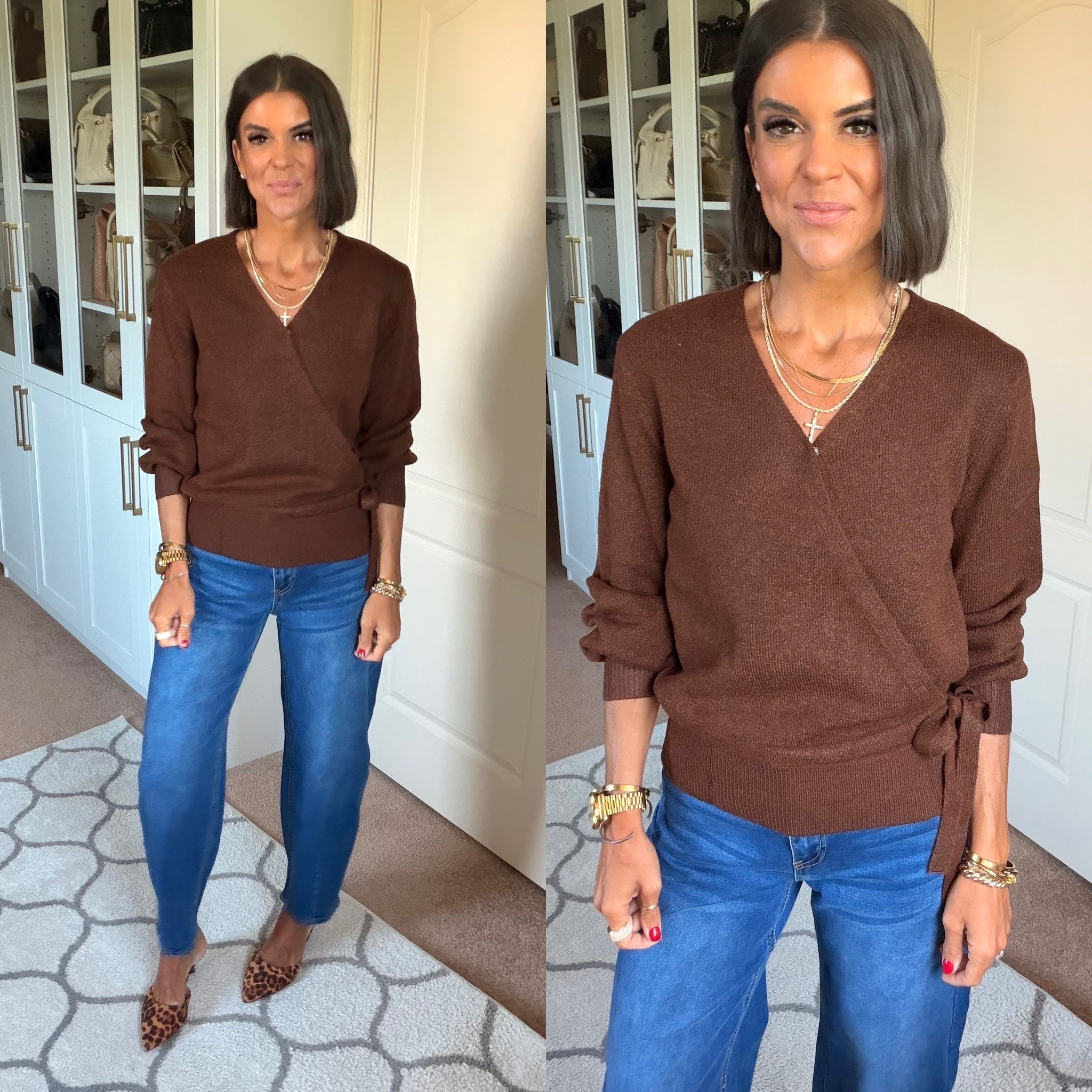 Size small in sweater size 2 in jeans

#LTKgrwm #LTKootd #LTKdayinmylife