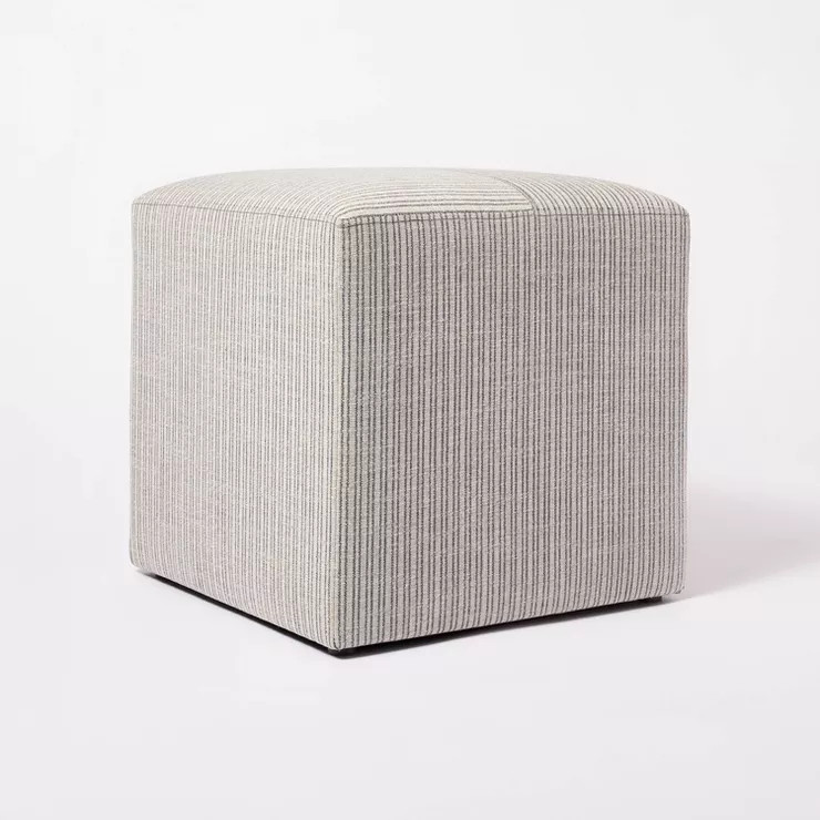 Lynwood Square Upholstered Cube - Threshold™ designed with Studio McGee | Target