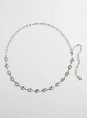 Rhinestone Chain Belt | Torrid (US & Canada)