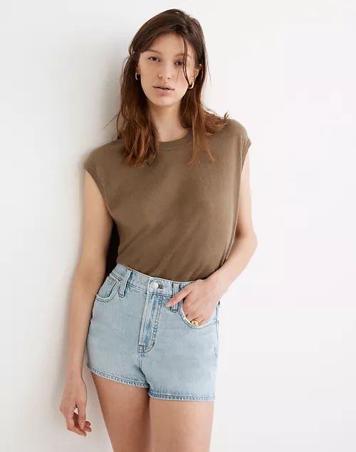 The Perfect Jean Short in Allanford Wash: TENCEL™ Denim Edition | Madewell