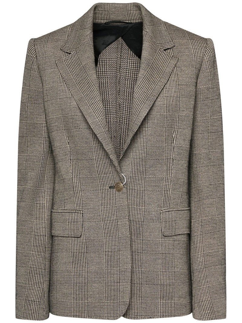 Muschio wool blend blazer | Luisaviaroma