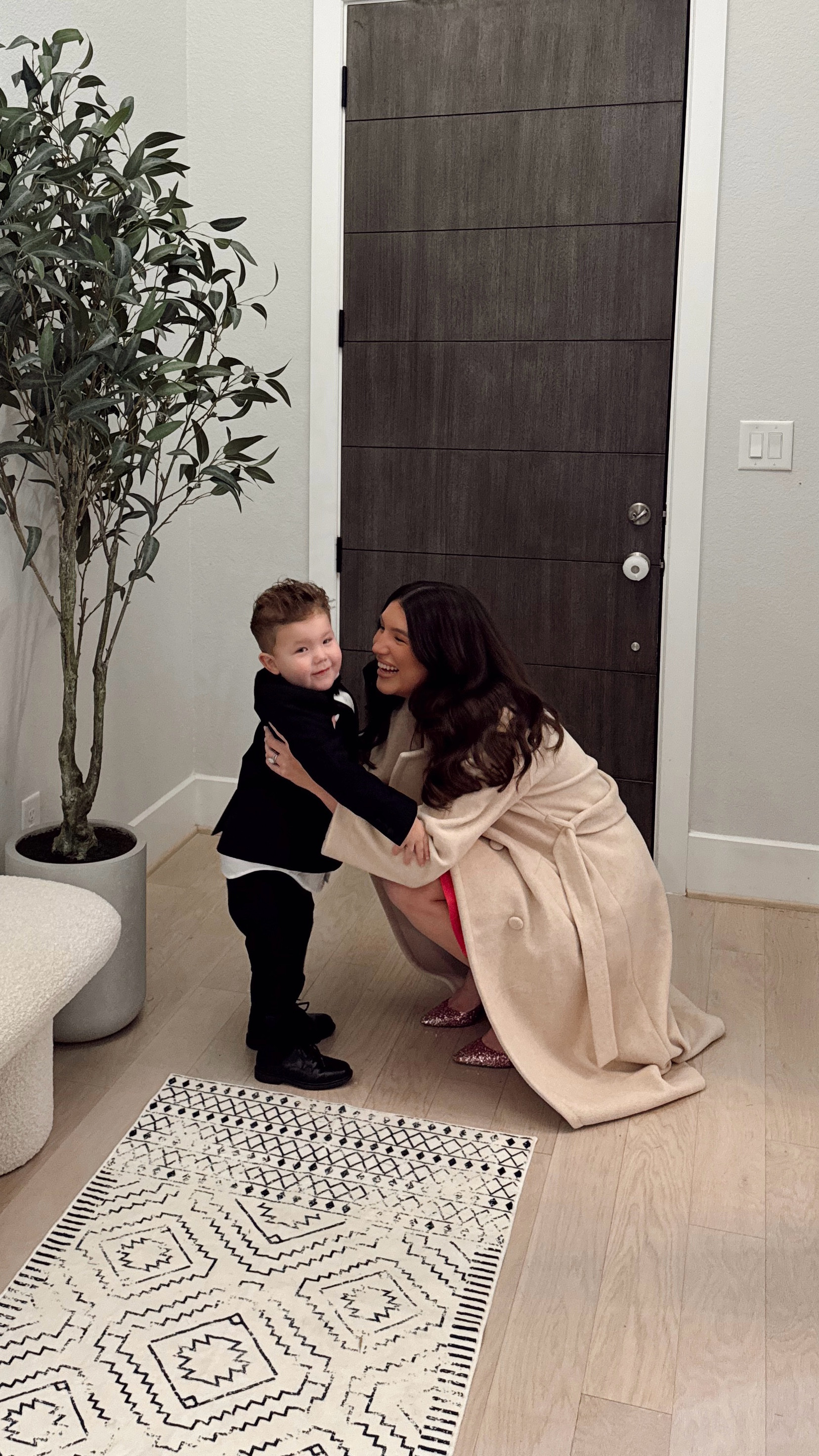 Cutest 3 piece tuxedo! Our outfits are linked below🖤🩷

Toddler tuxedo, formalwear, toddler boy style, toddler fashion, toddler wedding outfit, ring bearer outfit, toddler suit, mom style, date night outfit, midsize fashion 

#LTKMidsize #LTKKids #LTKWatchNow