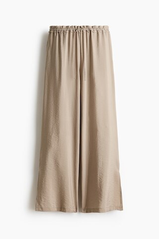 H & M - Viscose-Blend Drawstring Pants - Beige | H&M (US + CA)