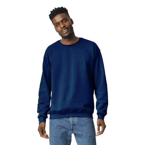 Gildan Unisex Adult Fleece Crewneck Sweatshirt, Style G18000, Multipack | Amazon (US)
