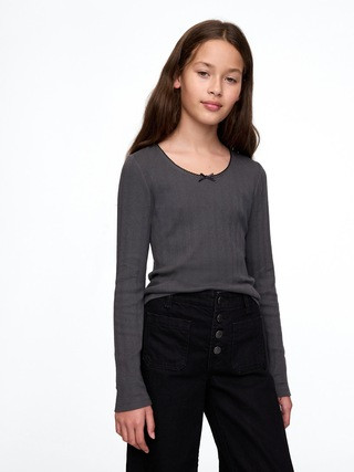 Kids Pointelle T-Shirt | Gap (US)