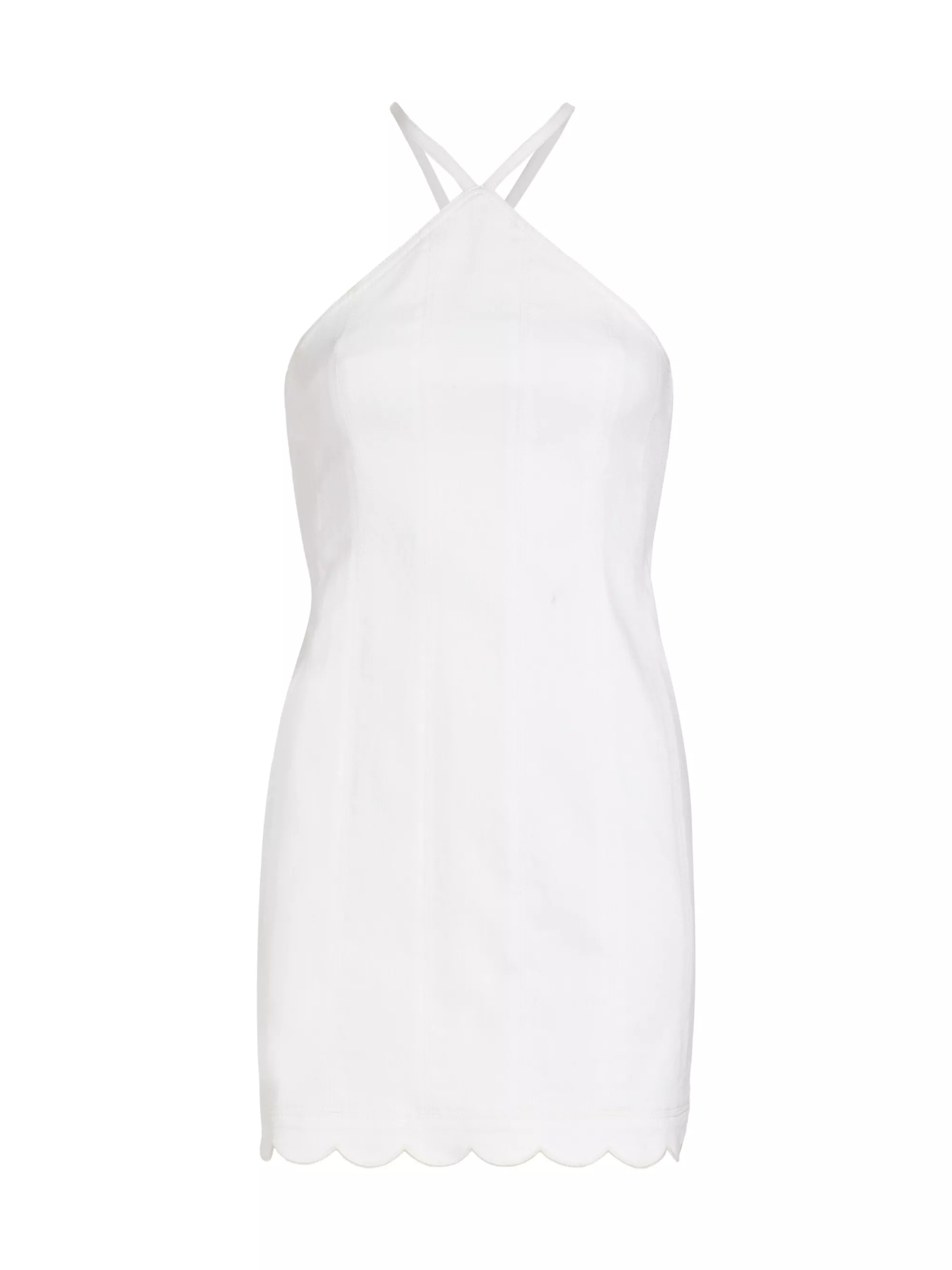 Shop Cinq à Sept Hadley Halter Minidress | Saks Fifth Avenue | Saks Fifth Avenue