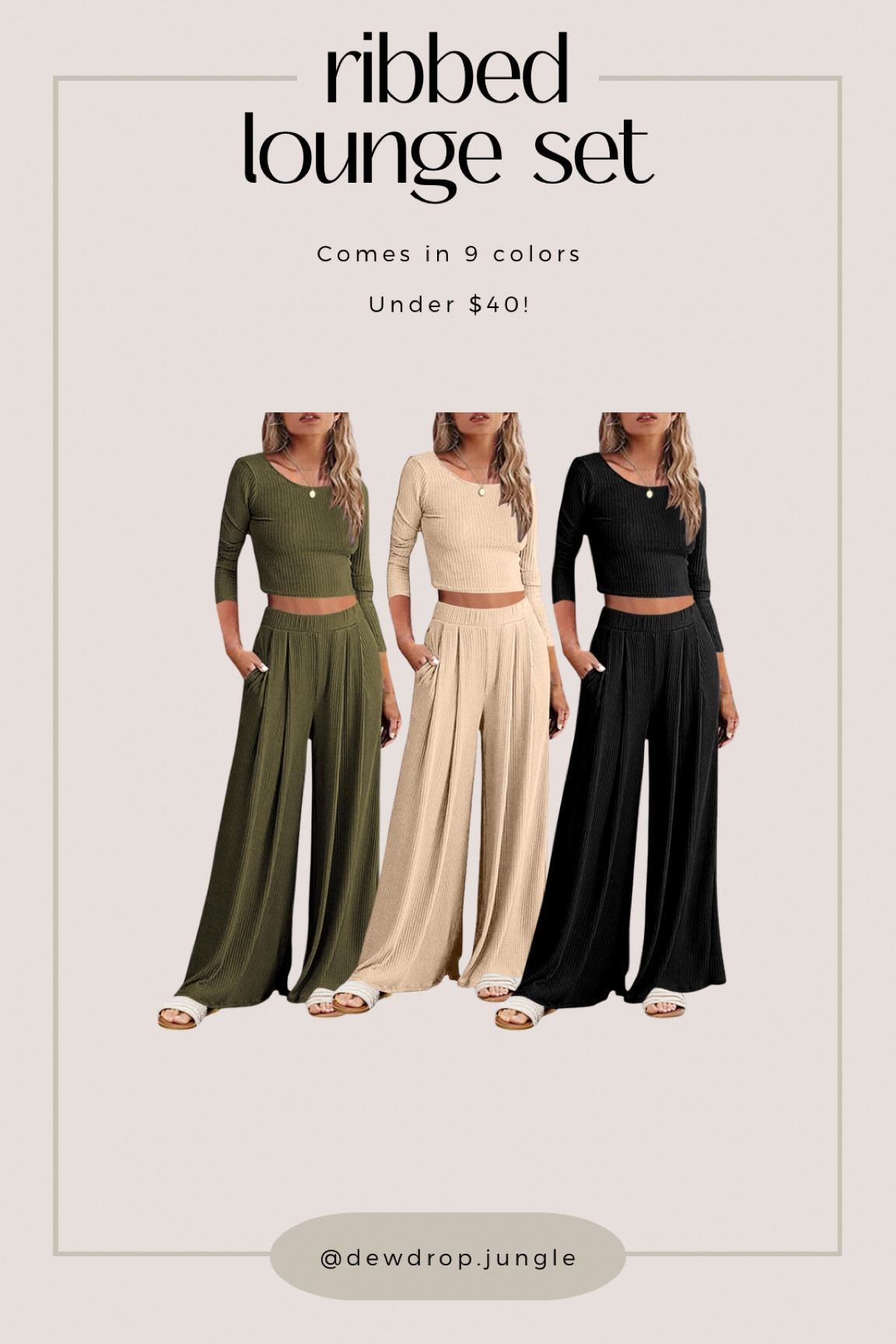 Rubber lounge set for around a he house or running errands! An amazing mom fit

#LTKfindsunder100 #LTKMostLoved #LTKfindsunder50