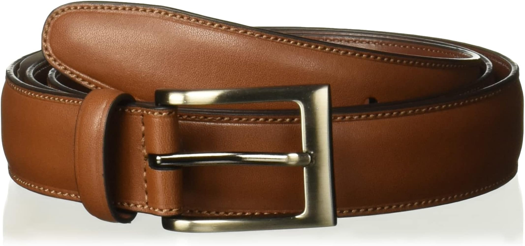 Perry Ellis Timothy Leather Men's Belt (Sizes 30-54 Inches Big & Tall) | Amazon (US)
