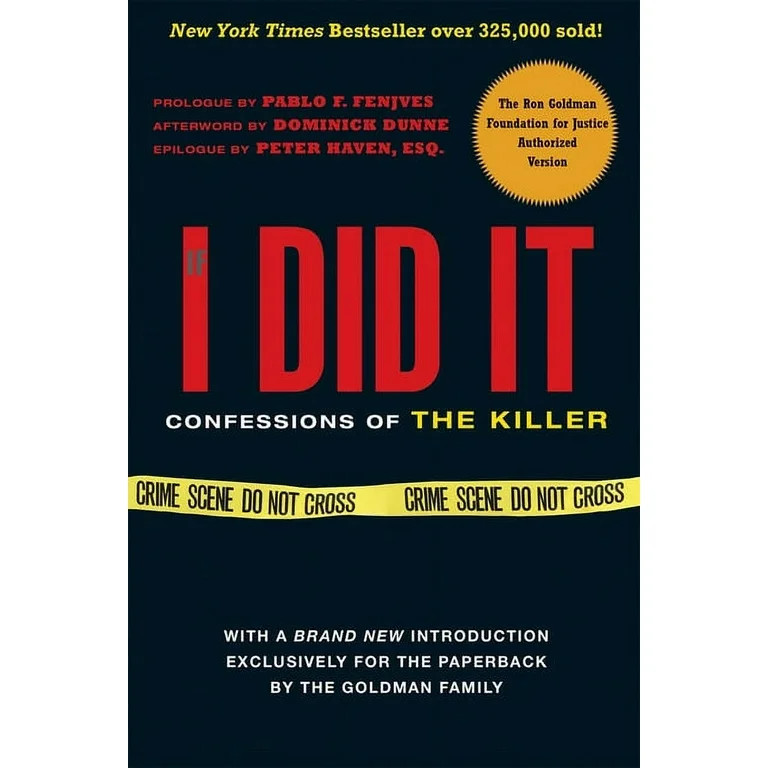 If I Did It: Confessions of the Killer, (Paperback) | Walmart (US)