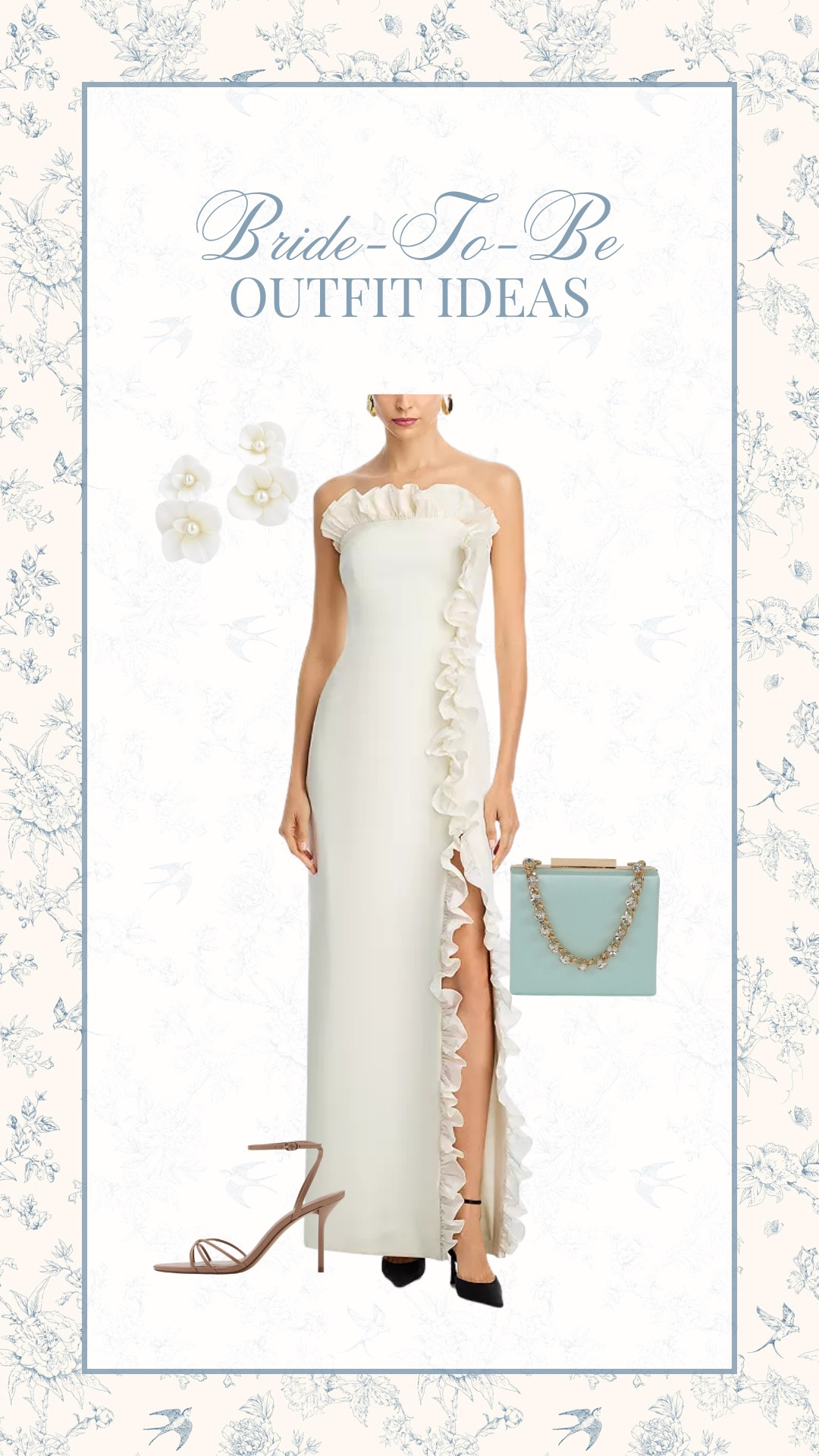 Outfit idea for the bride to be!