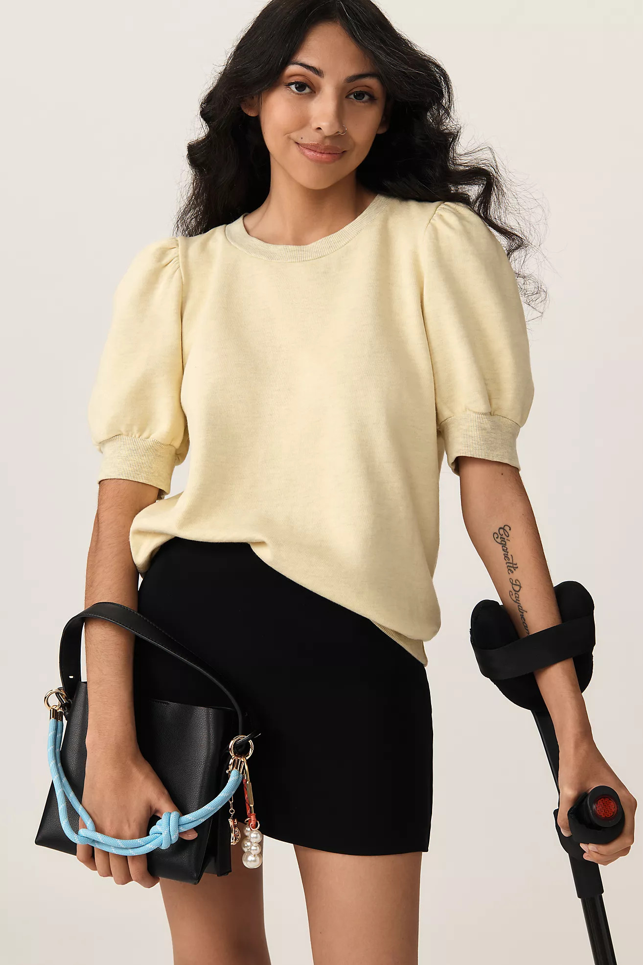 T.La Puff-Sleeve Pullover | Anthropologie (US)