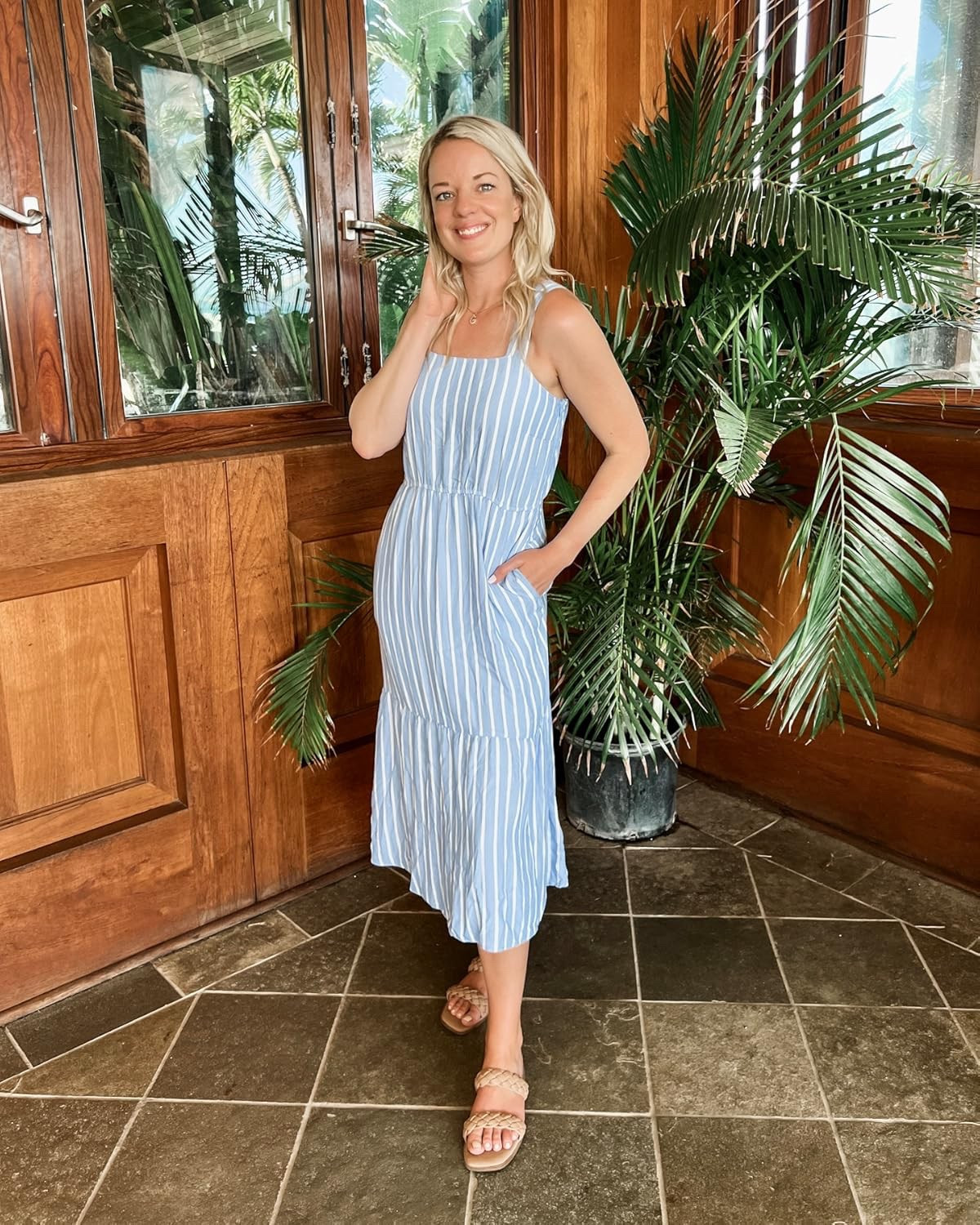 How cute is this dress that’s perfect for spring and summer?! This outfit is also great for your next vacation trip!
spring dress, vacation look, beach days, amazon fashion, affordable style, spring sandals, trendy style, viral look, top picks, best seller, outfit inspo, ootd, favorite outfit

#LTKU #LTKSeasonal #LTKStyleTip