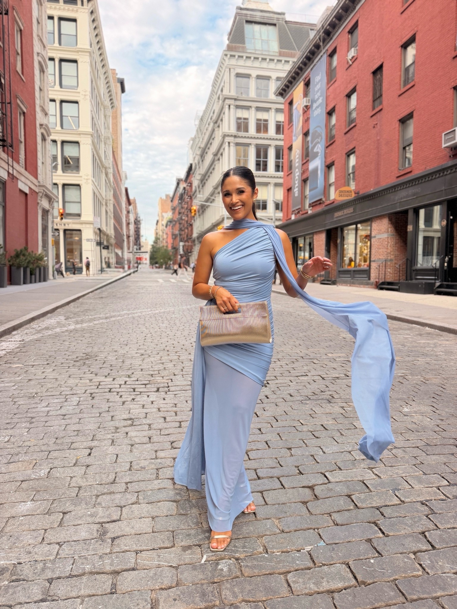 How gorgeous is this gown from @Meshki US only $149 and so comfy! Wearing the size small here! Comes in more colors!

#LTKNYFW #LTKPetite #LTKootd