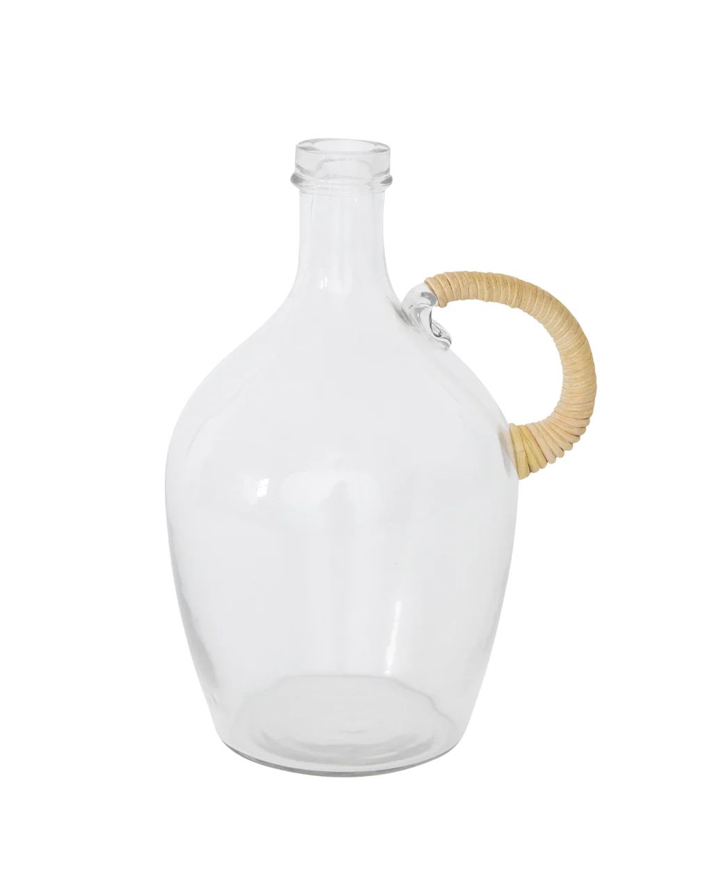 Wicker Handled Glass Jug | McGee & Co.