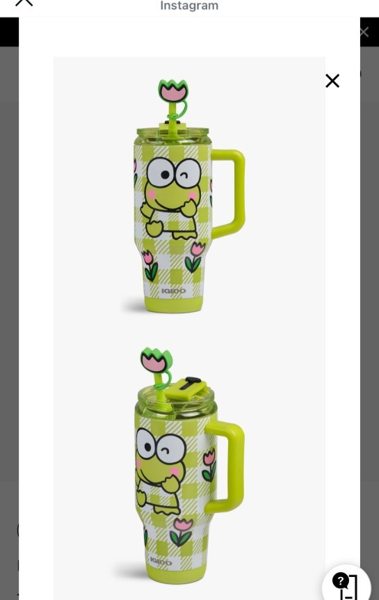 Keroppi™ 32 Oz Travel Mug
90’s nostalgia perfect birthday gift 

#LTKmomlife #LTKTravel #LTKKids
