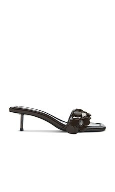 St. Agni Paillette Kitten Heel in Patent Fudge from Revolve.com | Revolve Clothing (Global)