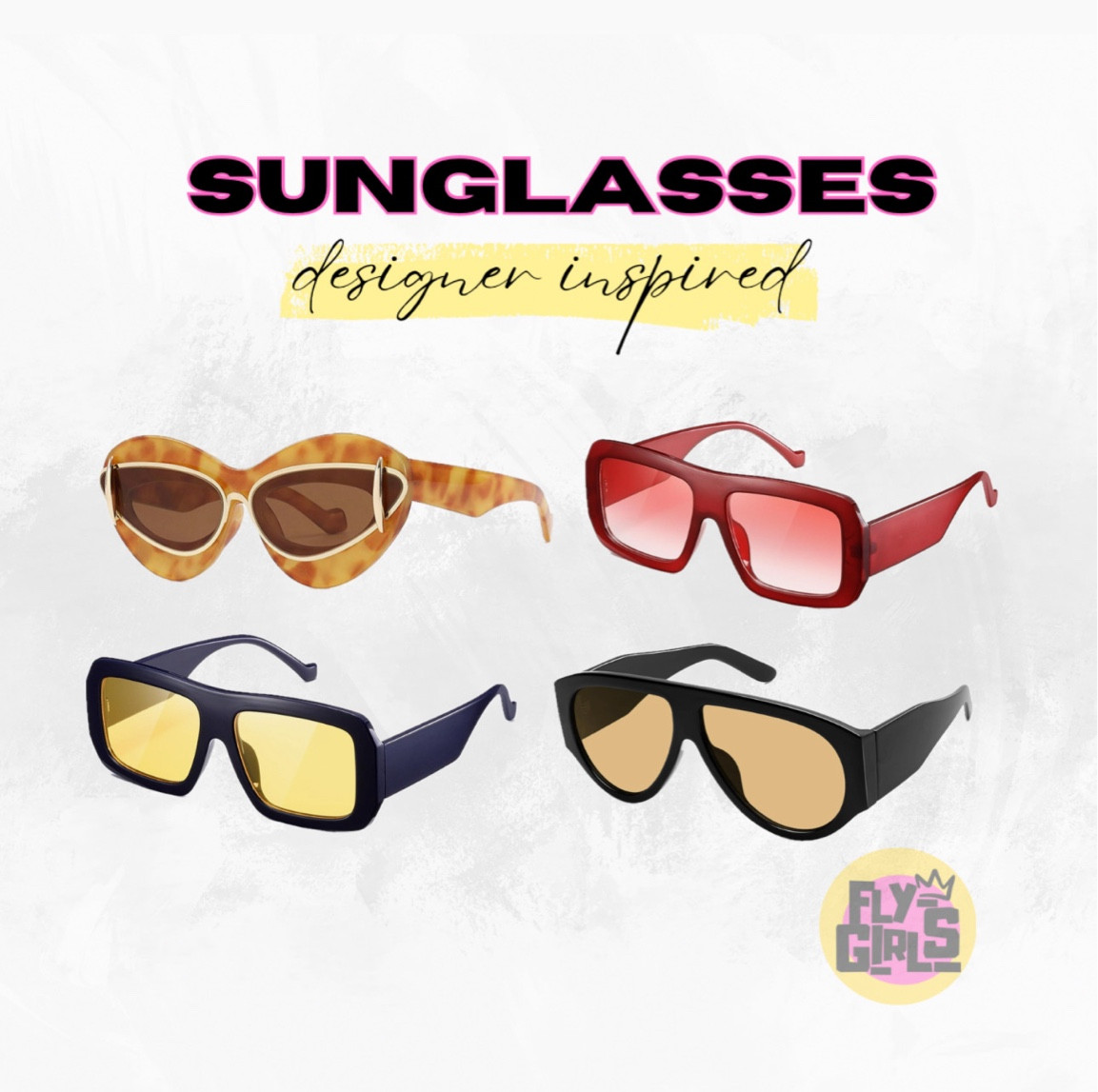 Amazon Sunglasses | Designer Inspired 

amazon, amazon sale, sunglasses, luxury for less, designer inspired

#LTKSaleAlert #LTKSummerSales #LTKFindsUnder50