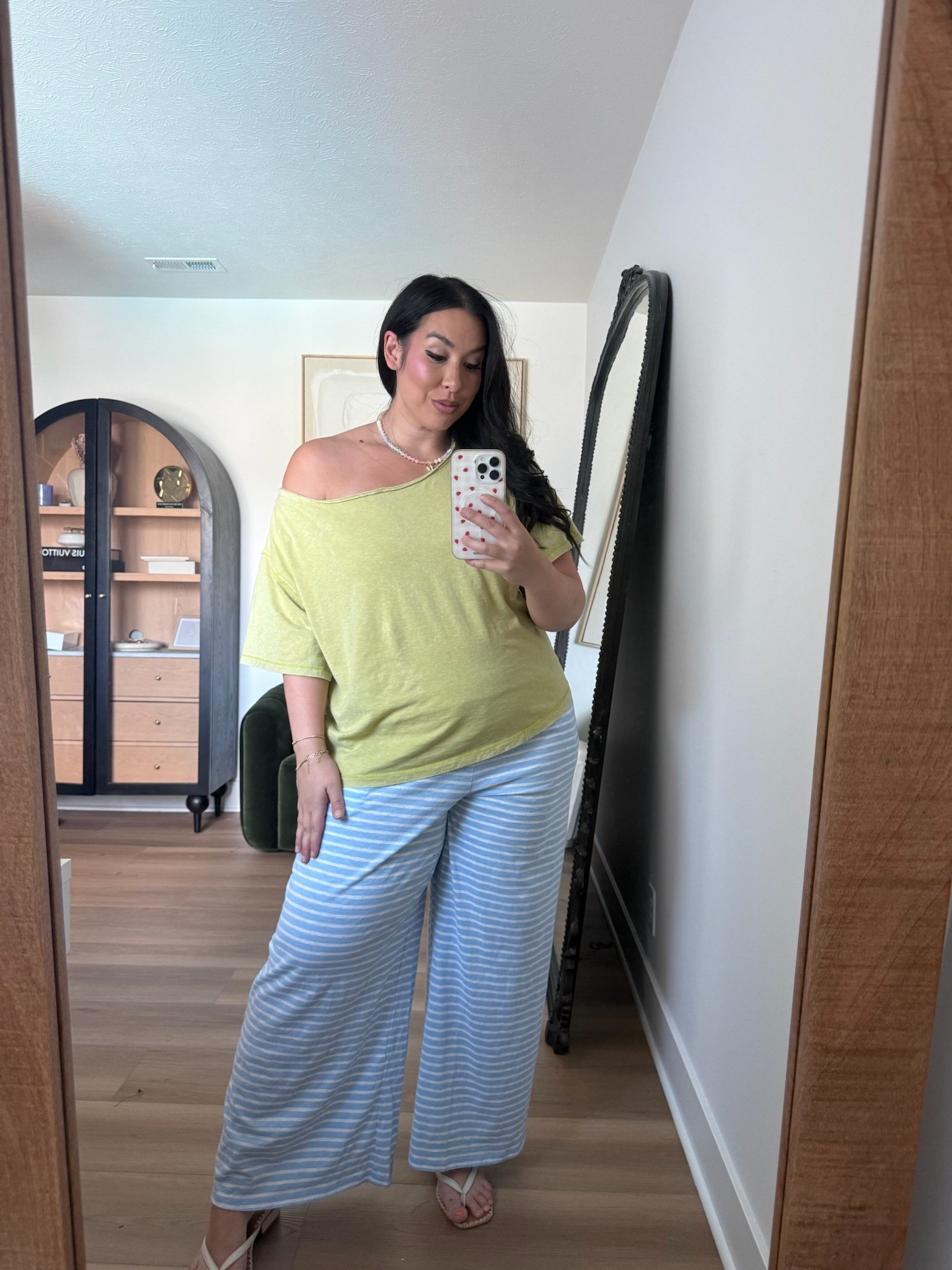This lime green and blue combo is giving me life. Size xl in pants l in top 


summer outfits, lounge ware, midsize fashion, ootd

#LTKootd #LTKSeasonal #LTKMidsize