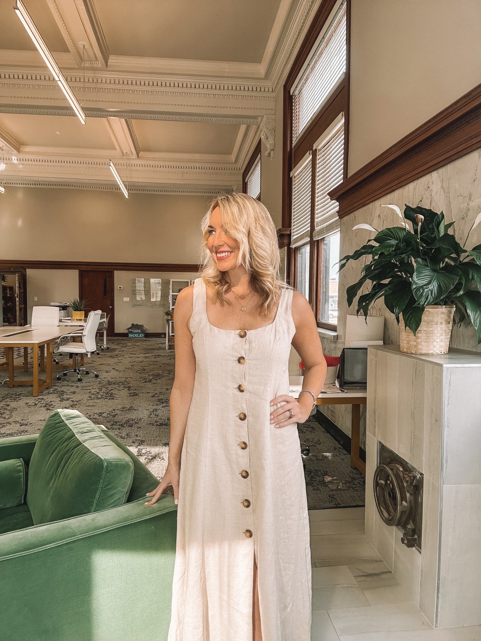 Office approved ✅ I paired this with a Jean jacket to stay warm in the AC. 

#LTKStyleTip