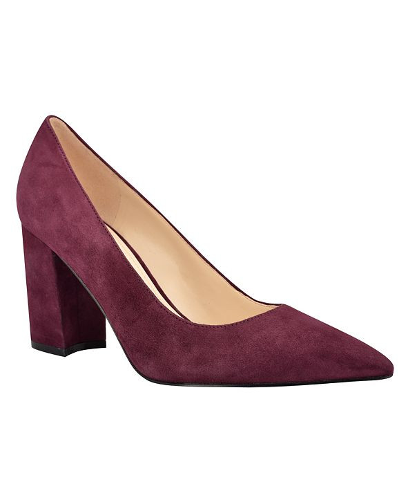 Women's Cara Block Heel Dress Pumps | Macys (US)