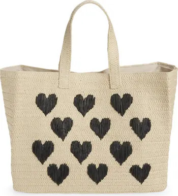 Be Mine Straw Tote | Nordstrom