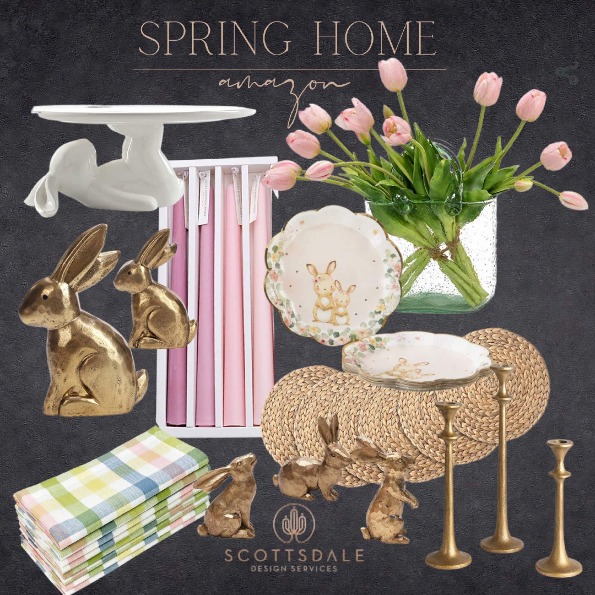 Easter home decor finds🌸

Easter decor, spring decor, home decor, Easter table, faux tulips, taper candles, gold candle holders, Easter plates, Spring plates, bunny decor, Bunny platter, gold bunny

#LTKSeasonal #LTKFind #LTKhome