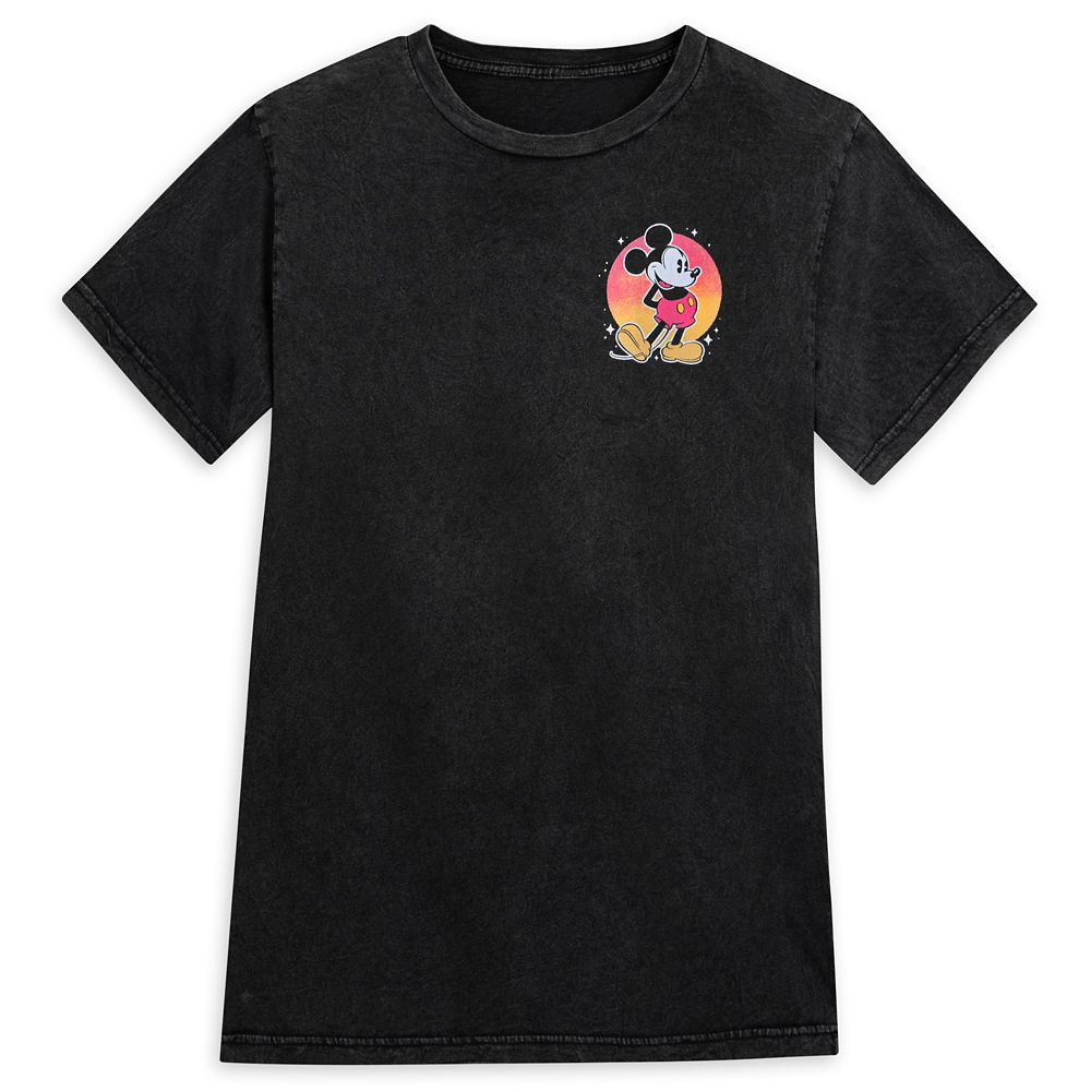Mickey Mouse Mineral Wash T-Shirt for Adults | Disney Store