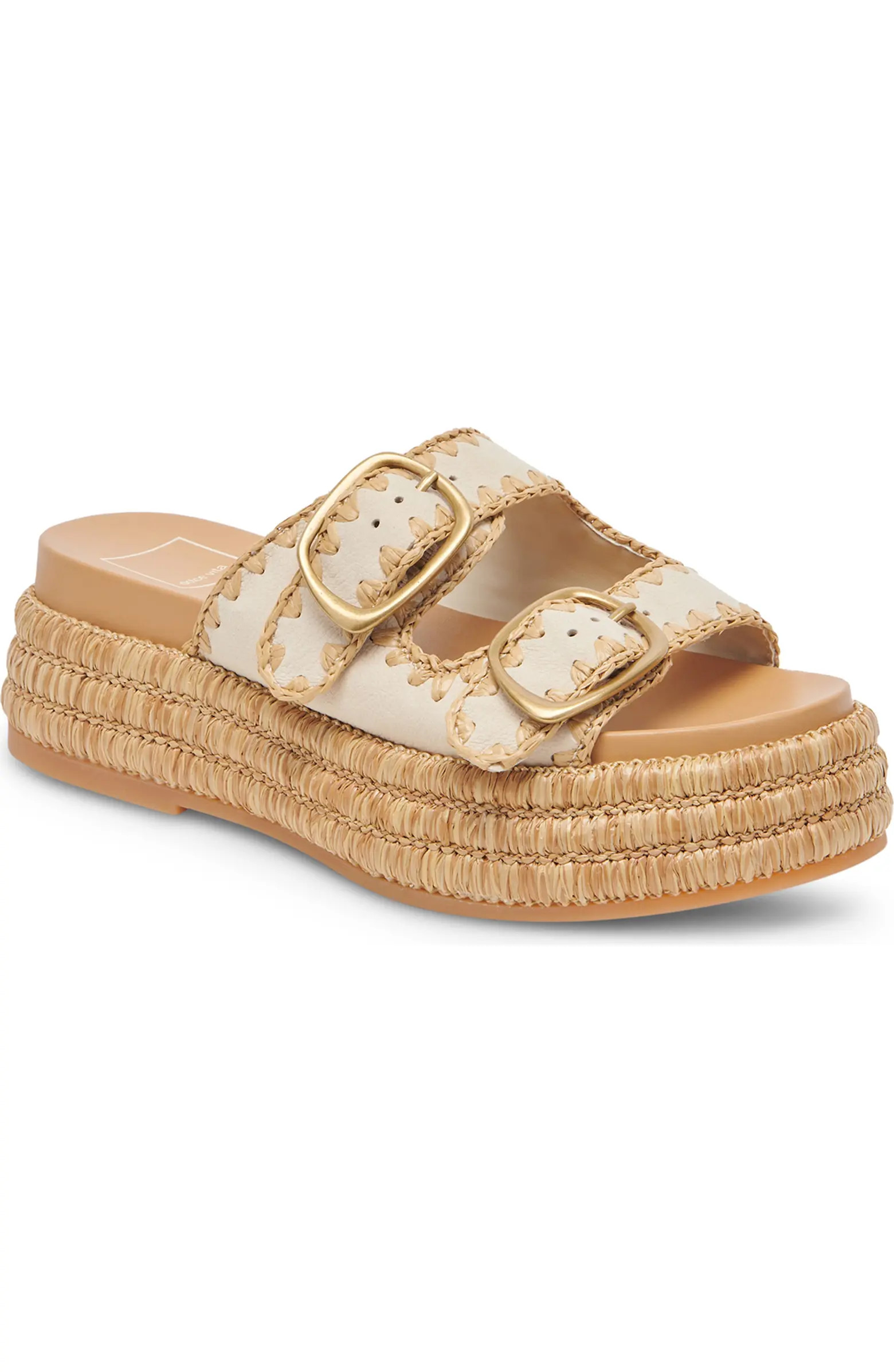 Wanika Jute Platform Slide Sandal (Women) | Nordstrom