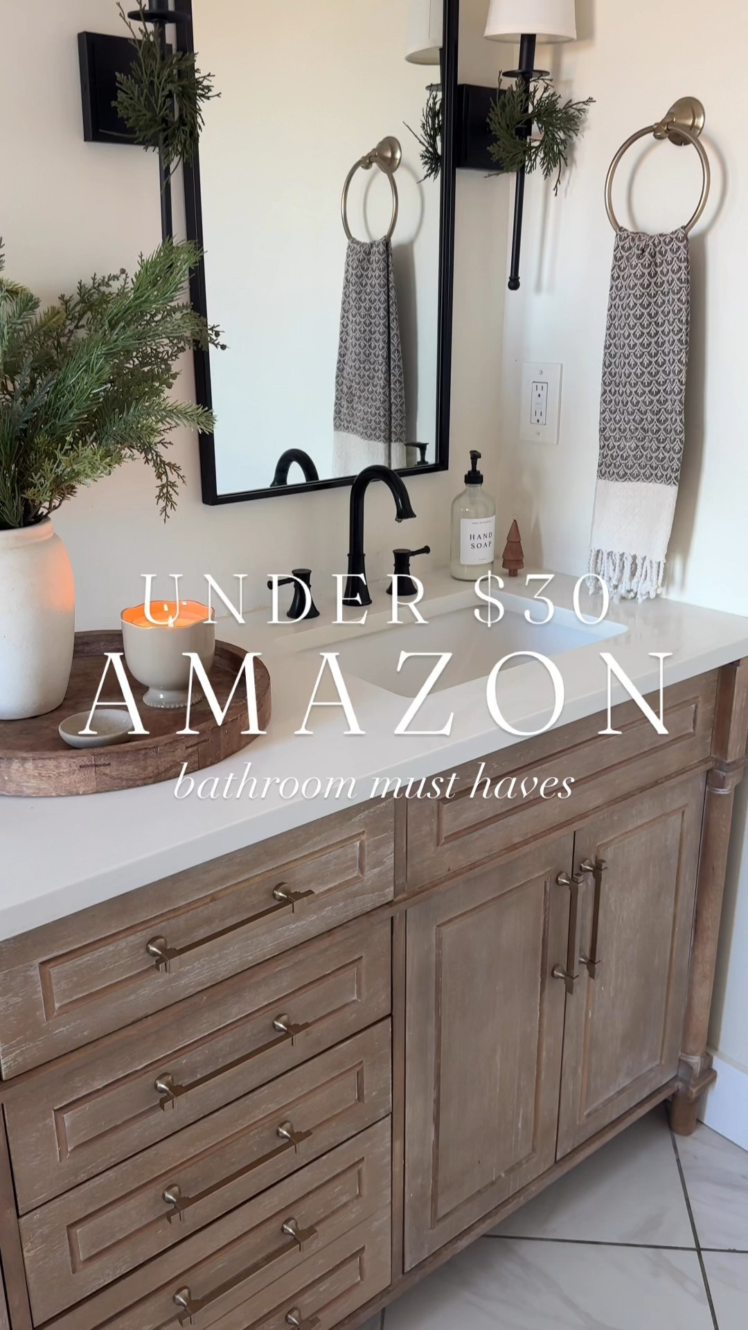 The prettiest elevated bathroom decor finds! 

#LTKFindsUnder50 #LTKHome #LTKSaleAlert