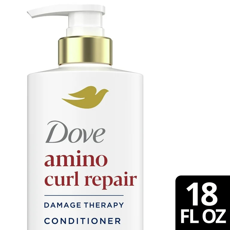 Dove Conditioner for Women Amino Curl with Amino & Jojoba Oil for Curly Hair, 18 oz with Pump | Walmart (US)