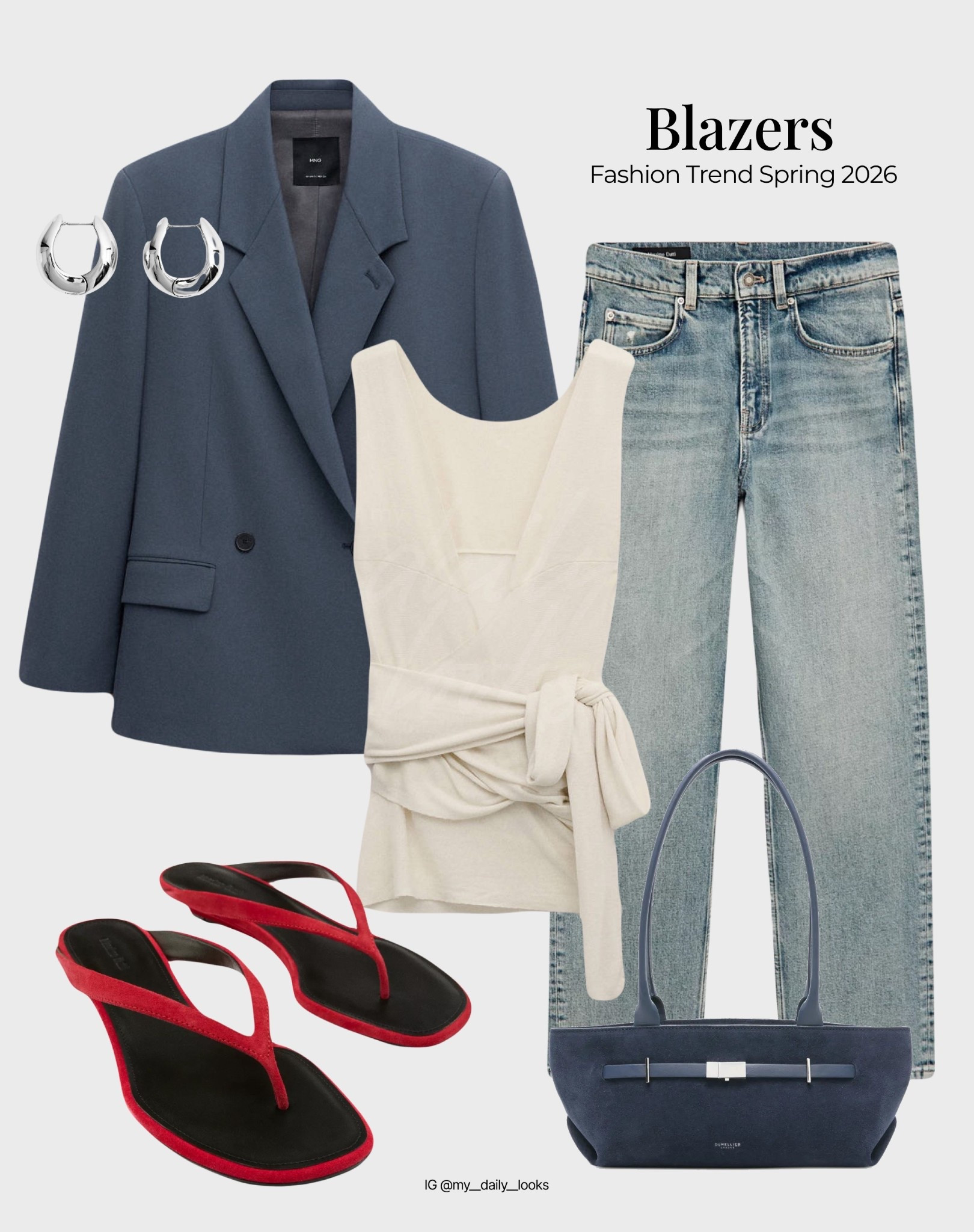 Blazer + jeans combo 🖤 

Tags: spring outfits, spring balzers, blazer looks, spring jacket, 2026 trends, workwear, H&M new-in, Mango new-in, spring summer outfits 2026, spring look, capsule wardrobe, high street.


#LTKworkwear #LTKstyletip #LTKspring