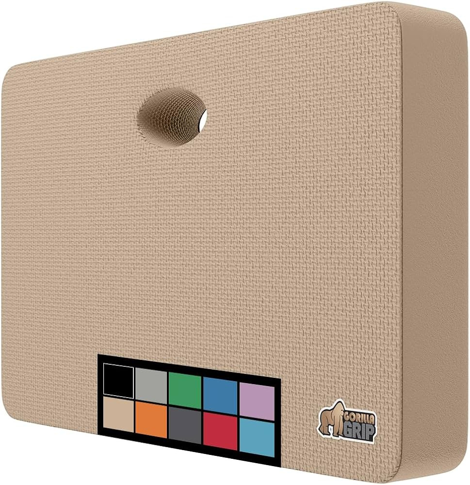 Gorilla Grip Extra Thick Kneeling Pad, Supportive Soft Foam Cushioning for Knee, Water Resistant ... | Amazon (US)