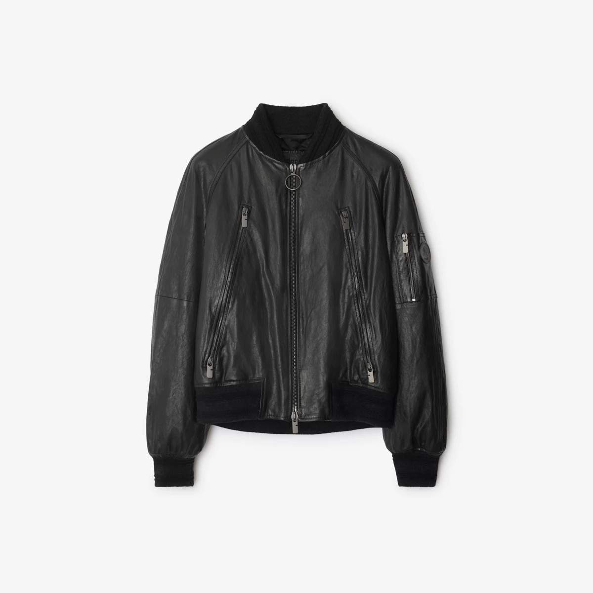 Burberry Leather Bomber Jacket | Burberry (UK)