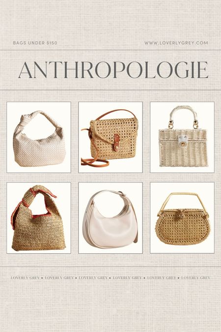 Anthropologie has so many good purses! These are a few of my favorites! Use my code LOVERLY20 for 20%!

Loverly Grey, purses, rattan bag

#LTKsalealert #LTKSeasonal #LTKitbag